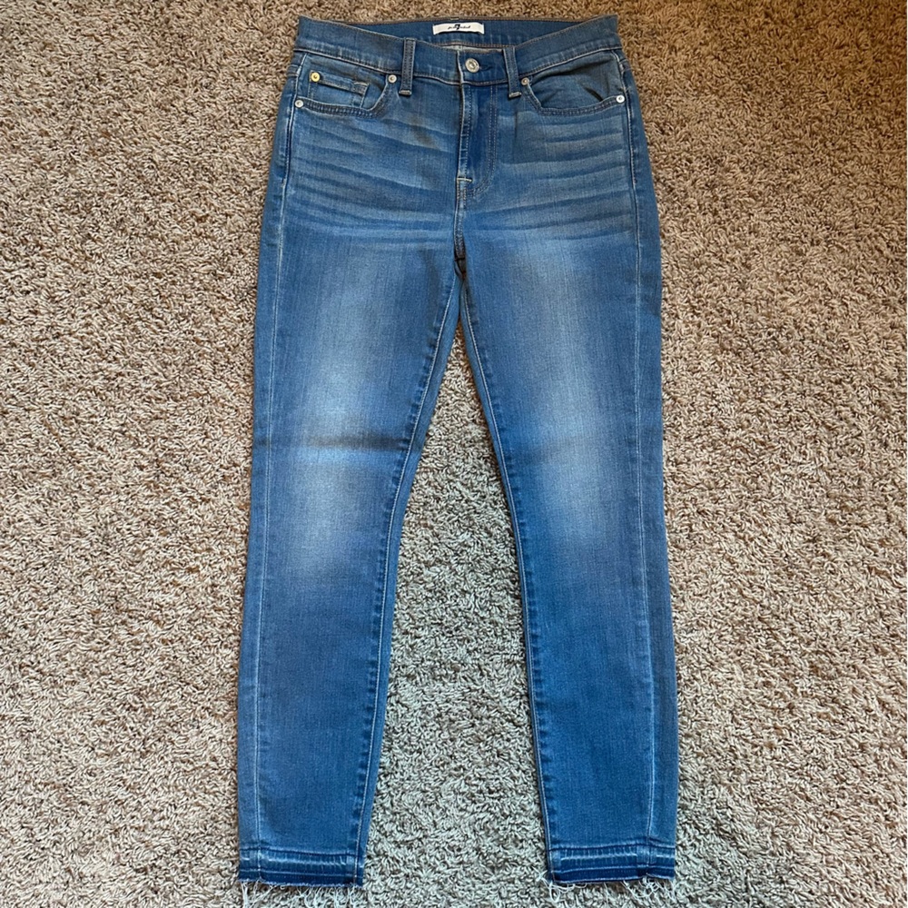 7 For All Mankind ankle gwenevere jeans